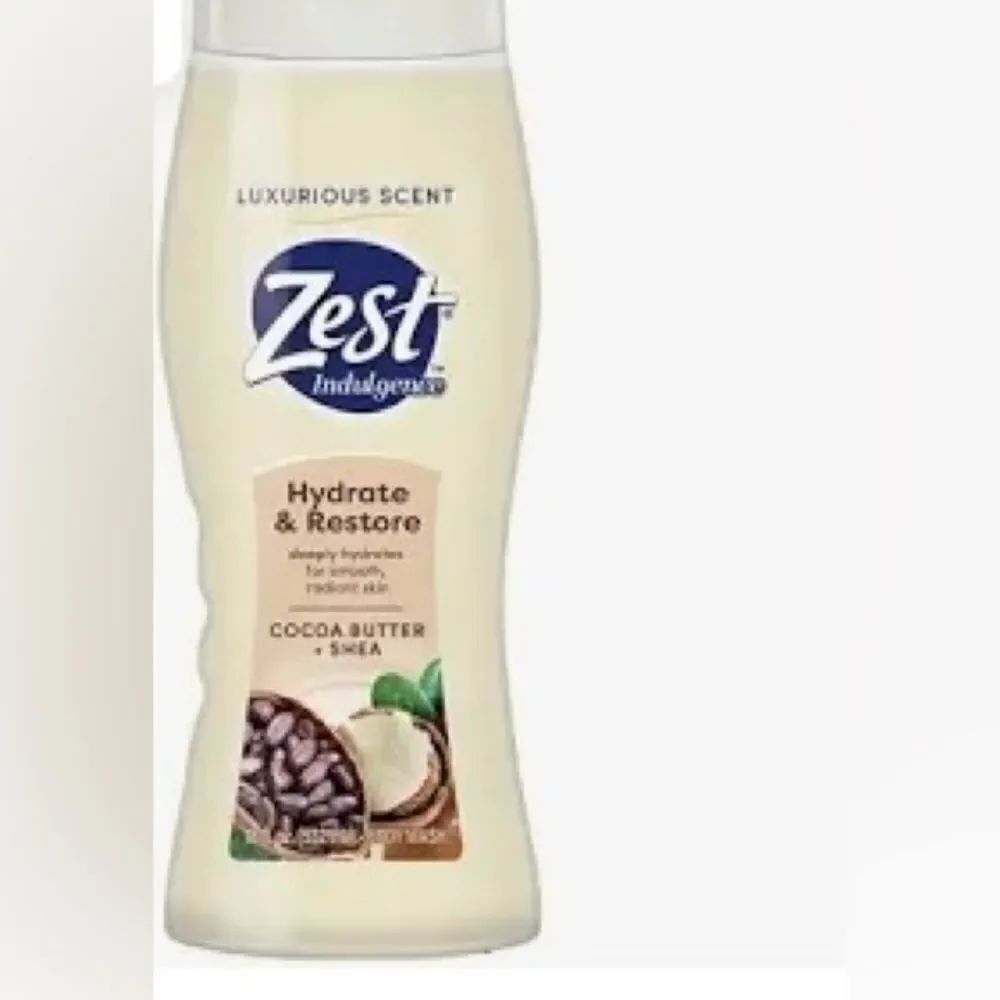 ποΈ Zest Indulgence Cocoa Butter & Shea BodyβWash pack of 2 18 FL OZ π₯ - Picture 7 of 7